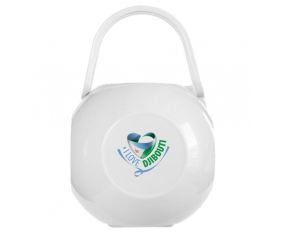 Caja de piruletas White I Love Djibbouti