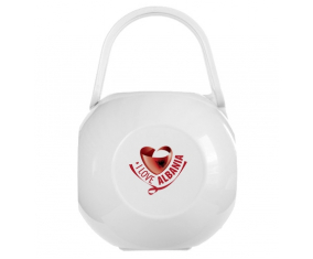 Caja portachupetes I Love Albania