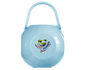 Azul I Love Colombia caja de pezón