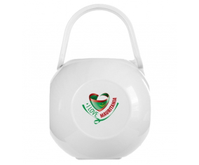 Caja portachupetes I Love Mauritania