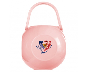Caja de piruletas Pink I Love Moldavia