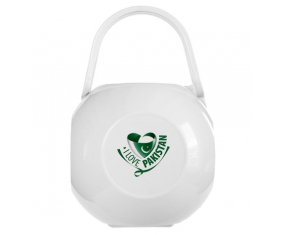 White I Love Pakistan lollipop box