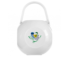 Caja blanca de piruletas I Love Saint Vincent y Granadinas