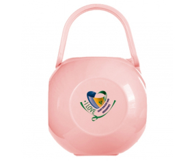 Pink I Love Saint Vincent y Granadinas lollipop box