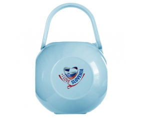 Blue I Love Eslovenia lollipop box