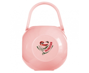 Caja de pezón Rosa I Love Tajakistan