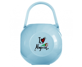 Me encanta argelia lollipop box - Bandera azul