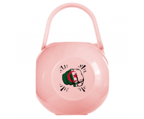 Lollipop caja bandera Argelia rosa color punch