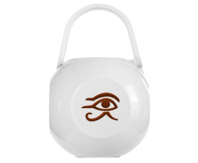 Horus eye lollipop caja egipcio antiguo símbolo egipcio de color blanco