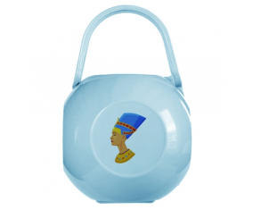 Caja de piruletas Nefertiti azul