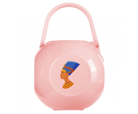 Caja de piruletas Nefertiti rosa