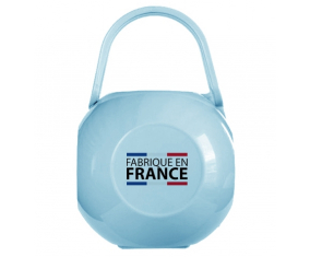 Caja de pezón de color azul France color