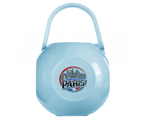 Ciudad de París diseño azul 1 caja de piruleta