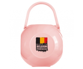 Hecho en Bélgica diseño 1 caja de pezón de color rosa