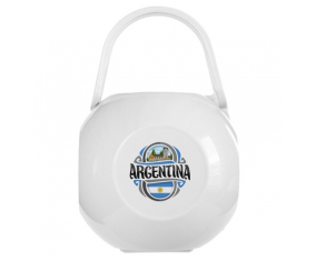 Caja de pezón bandera blanca argentina