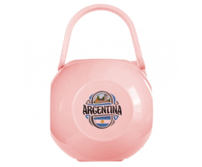Caja de pezón bandera rosa argentina