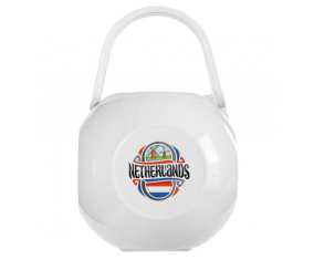 Caja de piruletas de Bandera Blanca Netherland