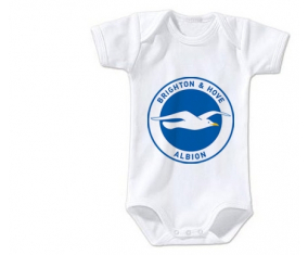 Body bebé Brighton - Hove Albion Football Club talla 3/6 meses mangas cortas