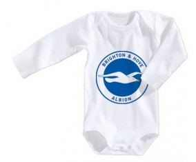 Body bebé Brighton - Hove Albion Football Club talla 3/6 meses mangas largas