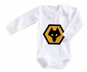 Body bebé Wolverhampton Wanderers Football Club talla 3/6 meses mangas largas