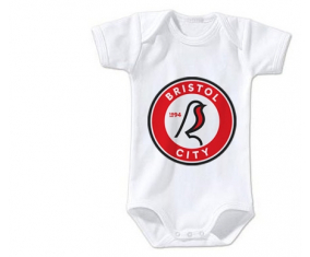 Body bebé Bristol City Football Club talla 3/6 meses mangas cortas