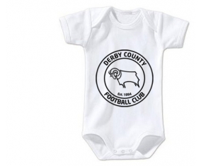 Body Baby Derby County Football Club Tamaño 3/6 Meses Mangas Cortas