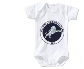 Body baby millwall club de fútbol tamaño 3/6 meses mangas cortas