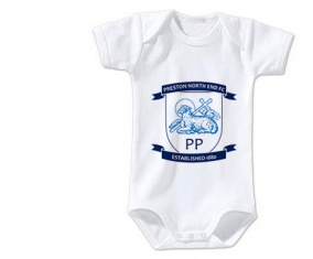 Body bebé Preston North End Football Club talla 3/6 meses mangas cortas