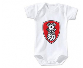 Body bebé Rotherham United Football Club talla 3/6 meses mangas cortas