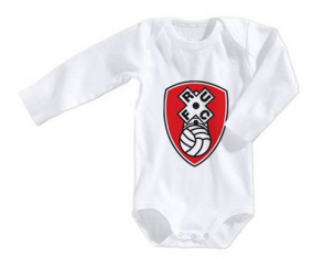 Body bebé Rotherham United Football Club talla 3/6 meses mangas largas