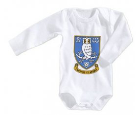 Body bebé Sheffield Wednesday Football Club talla 3/6 meses mangas largas