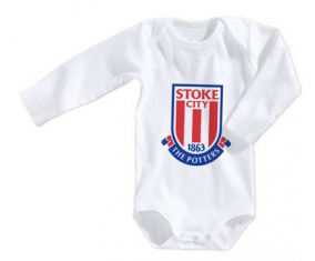 Body bebé Stoke City Football Club talla 3/6 meses mangas largas