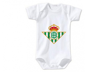 Body bebé Real Betis Balompié talla 3/6 meses mangas cortas
