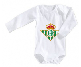 Body bebé Real Betis Balompié talla 3/6 meses mangas largas