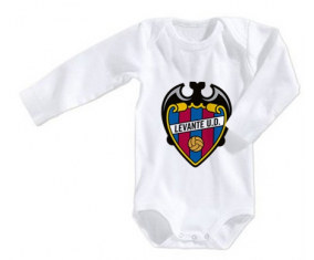 Body bebé Levante Unión Deportiva talla 3/6 meses mangas largas