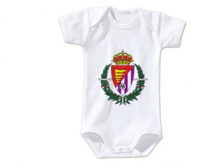 Body bebé Real Valladolid talla 3/6 meses mangas cortas