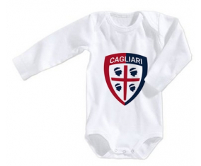 Body bebé Cagliari Calcio talla 3/6 meses mangas largas