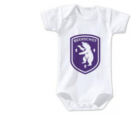 Body bebé Beerschot VC Amberes talla 3/6 meses mangas cortas