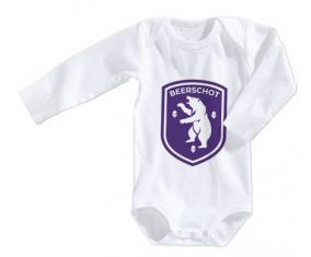 Body bebé Beerschot VC Amberes talla 3/6 meses mangas largas