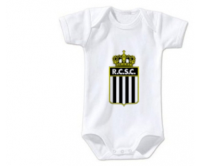 Body bebé Royal Charleroi Sporting Club talla 3/6 meses mangas cortas