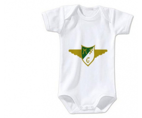 Body bebé Moreirense Futebol Clube talla 3/6 meses mangas cortas