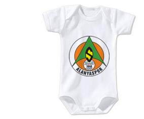 Body bebé Alanyaspor talla 3/6 meses mangas cortas