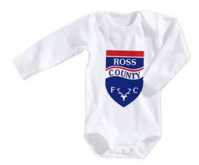 Body bebé Ross County Football Club talla 3/6 meses mangas largas