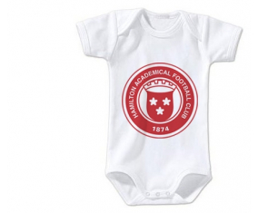 Body bebé Hamilton Academical Football Club talla 3/6 meses mangas cortas