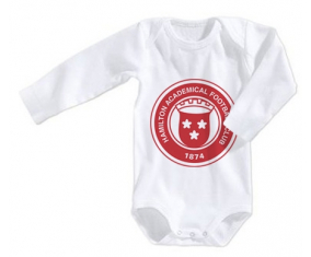 Body bebé Hamilton Academical Football Club talla 3/6 meses mangas largas