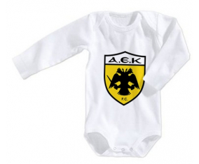 Body bebé AEK Athens FC talla 3/6 meses mangas largas