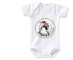 Body bebé Sparta Rotterdam talla 3/6 meses mangas cortas
