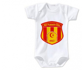 Body bebé Nasr atlético Hussein Dey talla 3/6 meses mangas cortas