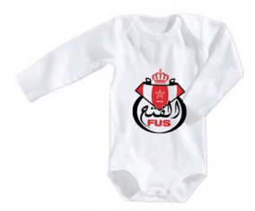 Body bebé Fath Union Sport Rabat talla 3/6 meses mangas largas