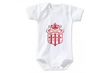 Body bebé Hassania Union Sport de Agadir talla 3/6 meses mangas cortas